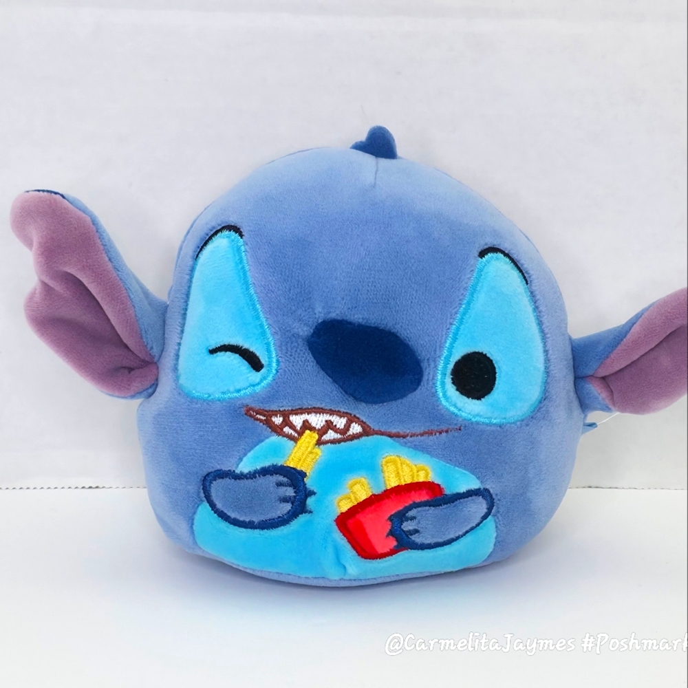 STITCH 🍟 5" Retail Exclusive Eating French Fries Stitch Disney Squishmallow NWT